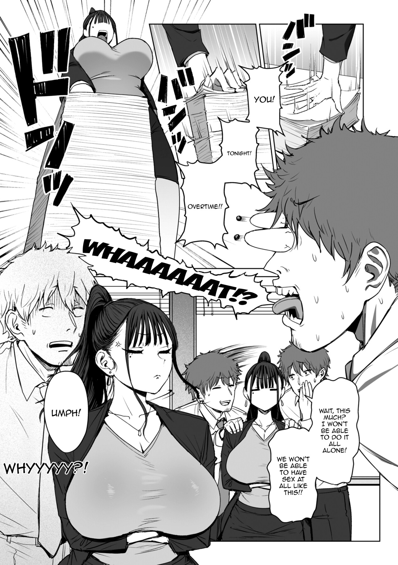 Hentai Manga Comic-I, A Guy Who Tells Women Apart By Their Asses, Got Blackmail On My Superior At Work 2-Read-5